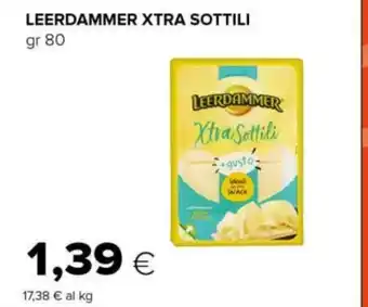 Tigre LEERDAMMER XTRA SOTTILI gr 80 offerta