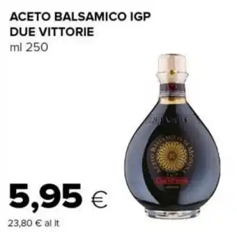 Tigre ACETO BALSAMICO IGP DUE VITTORIE ml 250 offerta