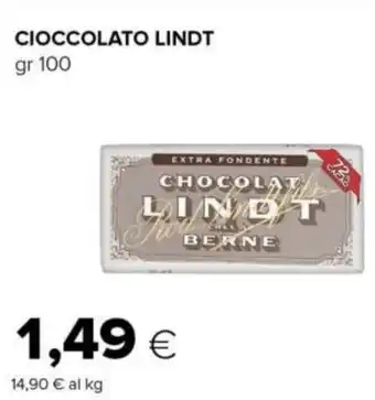 Tigre CIOCCOLATO LINDT gr 100 offerta