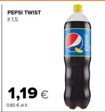 Tigre PEPSI TWIST lt 1,5 offerta