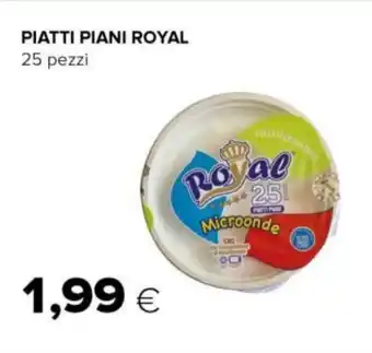 Tigre PIATTI PIANI ROYAL 25 pezzi offerta