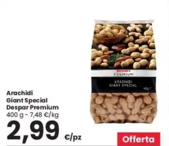 Arachidi Giant Special Despar Premium 400 g