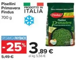 Carrefour Market Pisellini Primavera Findus offerta