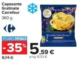 Capesante Gratinate Carrefour
