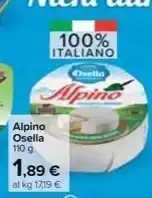 Carrefour Market Alpino Osella offerta