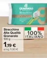 Carrefour Market Stracchino Alta Qualità Granarolo 100 g offerta