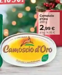 Carrefour Market Camoscio d'Oro 200 g offerta
