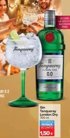 Carrefour Market Gin Tanqueray London Dry offerta