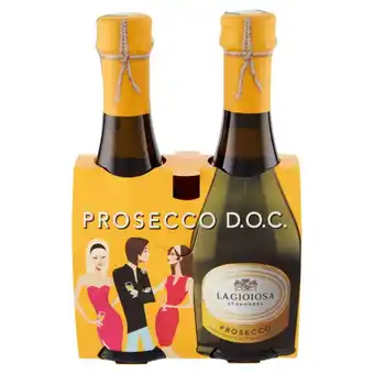 Iperal PROSECCO DOC LA GIOIOSA ml 200x2 offerta