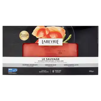 Iperal SALMONE SELVAGGIO AFFUMICATO LABEYRIE g 220 offerta