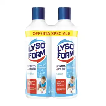Iperal DETERGENTE PAVIMENTI LYSOFORM It 1,1x2 offerta