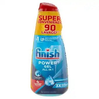 Iperal DETERSIVO LAVASTOVIGLIE POWER ALL IN 1 FINISH tabs - 70 pezzi gel - ml 600 offerta