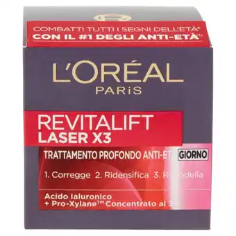 Iperal Crema laser x3 revitalift l’oréal offerta