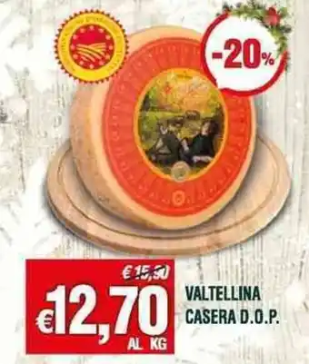 Banco Fresco VALTELLINA CASERA D.O.P. offerta