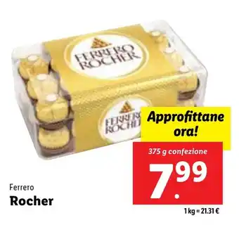 Lidl Ferrero Rocher 375 g offerta