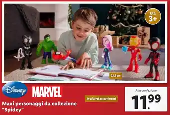 DISNEY MARVEL Maxi personaggi da collezione "Spidey"