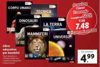 Lidl Libro educativo per bambini offerta