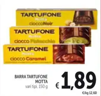 Spazio Conad BARRA TARTUFONE MOTTA vari tipi, 150 g offerta