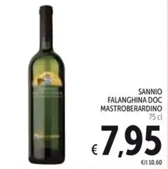 Spazio Conad SANNIO FALANGHINA DOC MASTROBERARDINO 75 cl offerta