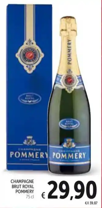 CHAMPAGNE BRUT ROYAL POMMERY 75 cl