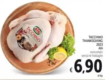 Spazio Conad TACCHINO THANKSGIVING 2023 AIA offerta