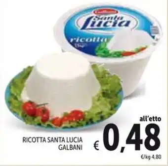 Spazio Conad RICOTTA SANTA LUCIA GALBANI offerta