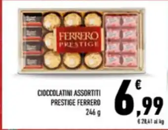 Conad City CIOCCOLATINI ASSORTITI PRESTIGE FERRERO 246 g offerta