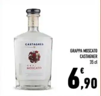 Conad City GRAPPA MOSCATO CASTAGNER 35 cl offerta