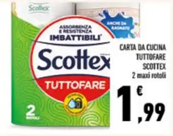 Conad City CARTA DA CUCINA TUTTOFARE SCOTTEX offerta