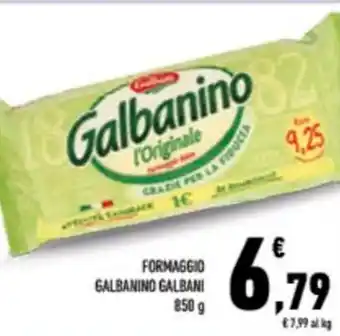Conad City FORMAGGIO GALBANINO GALBANI offerta