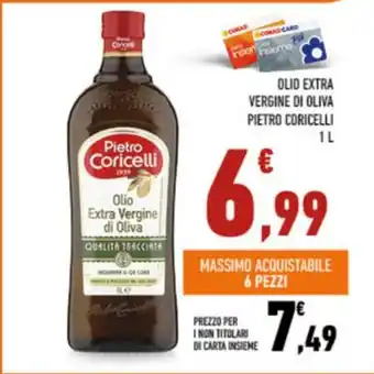 Conad City OLIO EXTRA VERGINE DI OLIVA PIETRO CORICELLI 1L offerta