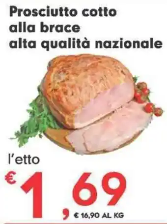 Despar Prosciutto cotto alla brace alta qualità nazionale offerta