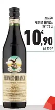 Conad AMARO FERNET BRANCA offerta