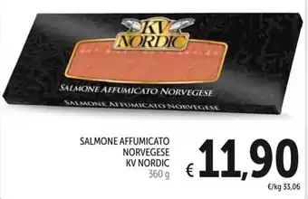 Spazio Conad SALMONE AFFUMICATO NORVEGESE KV NORDIC 360 g offerta