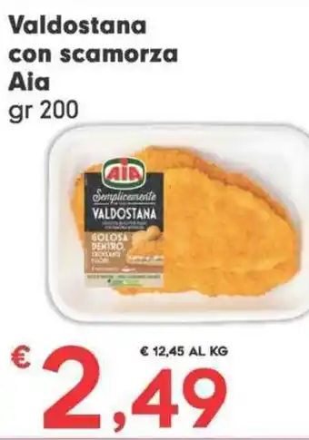 Despar Valdostana con scamorza Aia gr 200 offerta