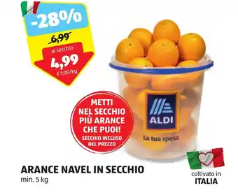 ARANCE NAVEL IN SECCHIO min. 5 kg