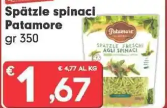 Despar Spätzle spinaci Patamore gr 350 offerta