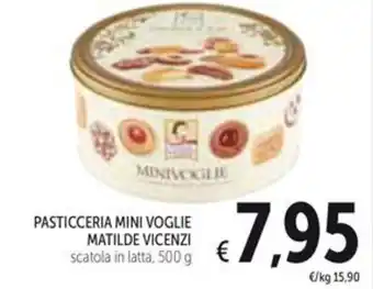 Spazio Conad PASTICCERIA MINI VOGLIE MATILDE VICENZI 500 g offerta