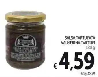 Spazio Conad SALSA TARTUFATA VALNERINA TARTUFI 180 g offerta