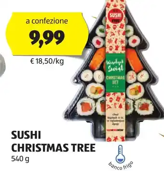 ALDI SUSHI CHRISTMAS TREE 540 g offerta