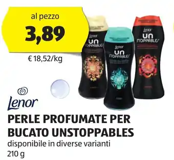 Lenor PERLE PROFUMATE PER BUCATO UNSTOPPABLES 210 g