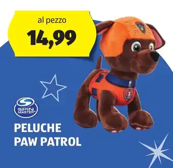 ALDI PELUCHE PAW PATROL offerta