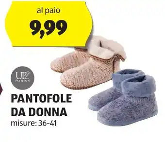 ALDI PANTOFOLE DA DONNA offerta