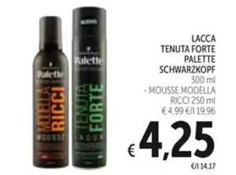 Spazio Conad LACCA TENUTA FORTE PALETTE SCHWARZKOPF 300 ml offerta