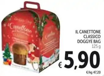 Spazio Conad IL CANETTONE CLASSICO DOGGYE BAG 125 g offerta