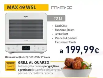 Unieuro MAX 49 WSL offerta