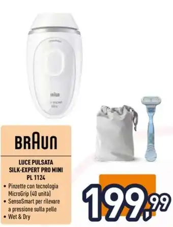 Unieuro BRAUN LUCE PULSATA SILK-EXPERT PRO MINI offerta