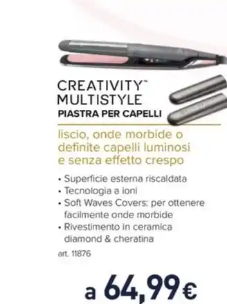 CREATIVITY MULTISTYLE PIASTRA PER CAPELLI