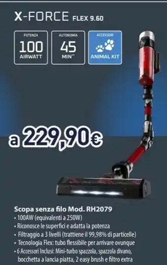 Unieuro Scopa senza filo offerta