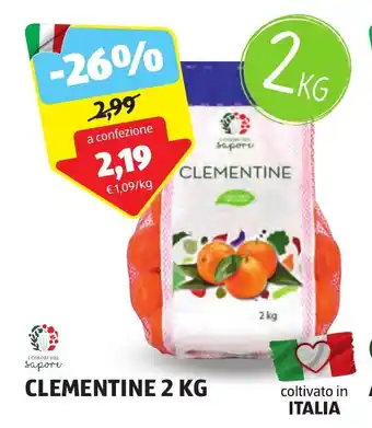 ALDI CLEMENTINE 2 KG offerta